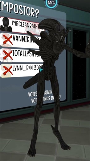 Xenomorph Keeps It Real #vrchat #amongus