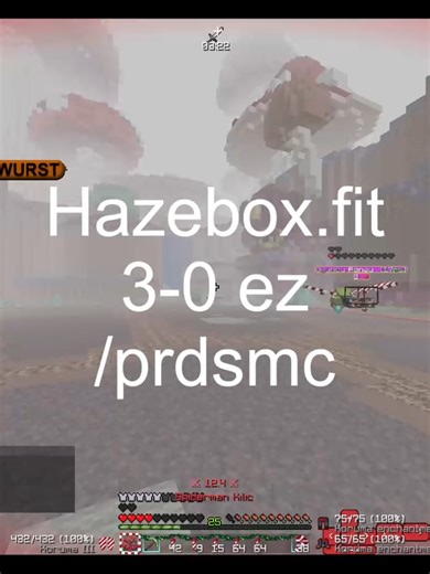 hazebox.fit 3-0 ez #kesfetduasıyla🤲🧕📿 #boxpvp #rushcraft #cally #minecraft #velora