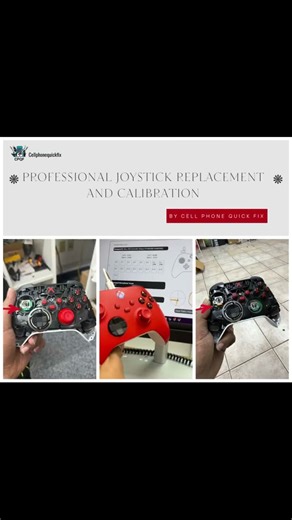 🎮 Joystick drifting or not responding? | #joystickproblem #techrepair #cellphonequickfix