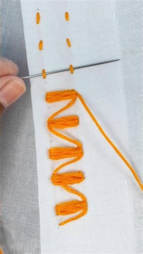 unique border design hand embroidery //#reels #shorts