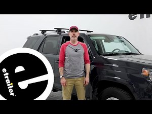 etrailer | Installing the Yakima TimberLine Roof Rack on a 2024 Toyota 4Runner