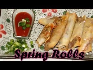 Spring Rolls | Asian Appetizers| Baked and Fried recipe by Priyanka Rattawa