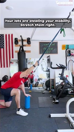 Release Shoulder Tightness with the Banded Lat Stretch
