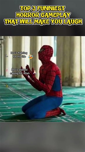 TOP 3 FUNNIEST HORROR GAME THAT WILL MAKE YOU LAUGH🤣