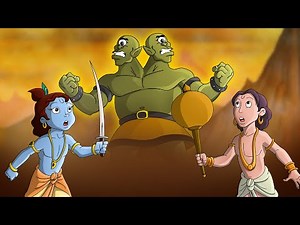 Krishna aur Balram - कोका - विकोका से महायुद्ध | Cartoon Videos for Kids | कृष्ण कहानियाँ