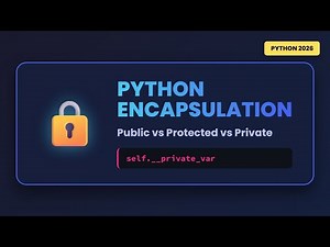 Encapsulation in Python Explained: Public, Protected & Private Members