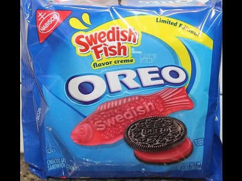Swedish Fish Oreo Cookie Review