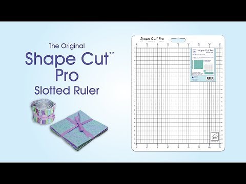 June Tailor Shape Cut Pro Ruler Demonstration Video