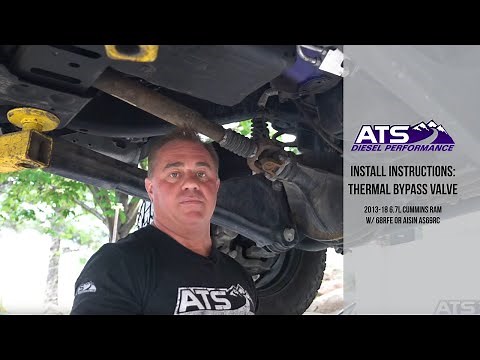 INSTALLATION: ATS 68RFE Thermal Bypass - 2013-2022 Ram 6.7L Cummins