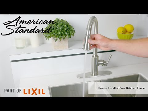 How to Install Your Raviv Kitchen Faucet