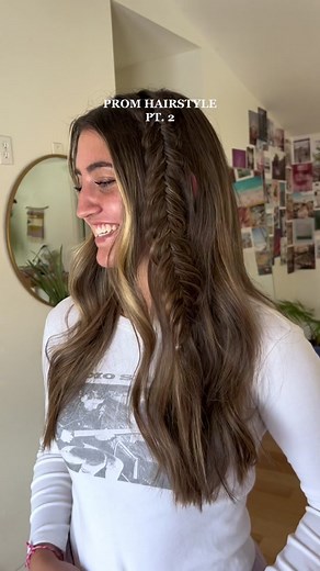 Fishtail Braid Hairstyle Inspiration for Prom 2023