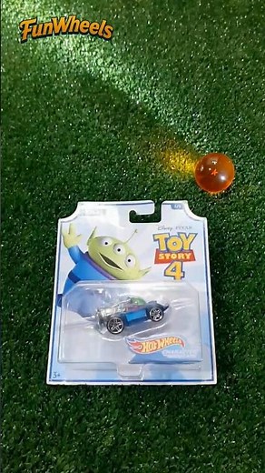 ALIEN TOY STORY 4 HOY WHEELS CHARACTER CARS #funwheels #Shorts #HotWheels #ToyStory