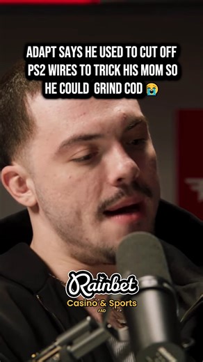 Conc on Instagram: "Adapt says he used to cut off PS2 wires to trick his mom so he could grind cod😭 #adapt #faze #reels"
