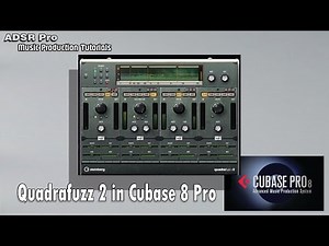 Quadrafuzz 2 Cubase Pro 8 with ADSR Pro