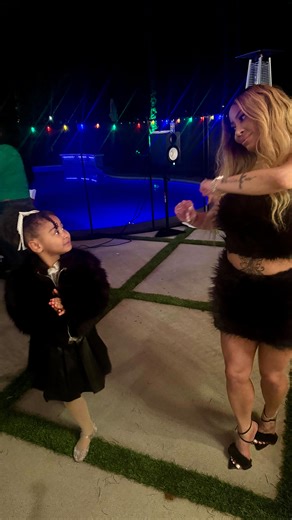 Arica Adams on Instagram: "@novakids by @fashionnova kept us cute this holiday season 🎄 ✨ shop our 🔗 in bio 💋 Ava Dior | Mini Layla Faux Fur Jacket • Mini Demie Pleated Skort Hazel | Denver Fur Mini Skirt • Denver Fur Top • Princess Vibes Heels #novakids #fashionnova #hazele #avadior #mommyandme"