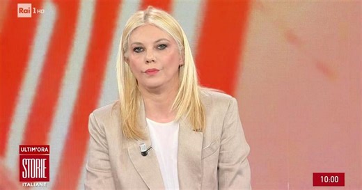 Eleonora Daniele su RaiUno, lo sgomento e il primo annuncio: "È morto il Papa"