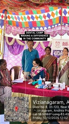 Free Dental Check-Up | NSS Community Dental Camp Vizianagaram #dentist #ytshorts #shorts
