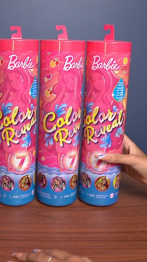 Barbie Color Reveal Doll Unboxing and ASMR Toy Review