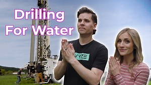 388K views · 15K reactions | Big day! Today we drill for water. If we find water we can finally take the next steps to build our house! | Claire Ryann Crosby | Facebook