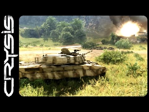 John Crysis drives tanks