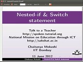 Nested If And Switch Statement in English-USA