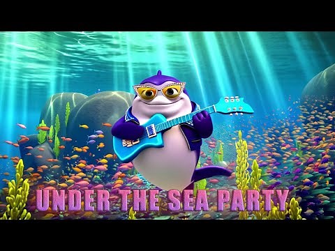 Under the Sea Party! | Fun Ocean Dance Song for Kids | Sing & Move with Marine Animals! 🌊🐠🎶
