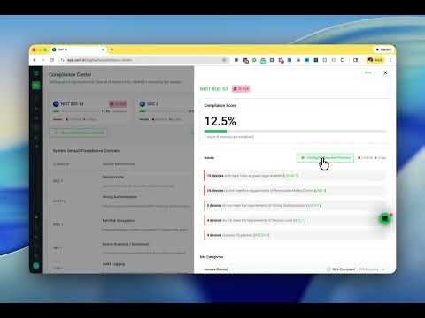 Best MDM for Compliance | Automate 30% of Controls in 1 Minute
