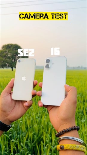 iPhone 16 vs iPhone se2 camera test 🔥