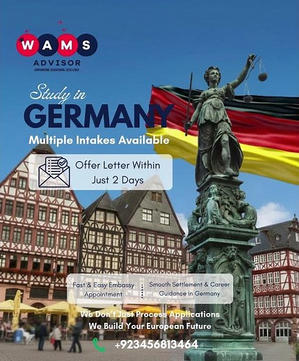 Study in Germany with WAMS Advisors