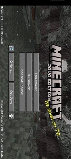 How to play Minecraft Java edition in Mobile #minecraft #javaedition #play