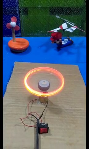 DIY LED Fan Experiment | Amazing Spinning Light Effect