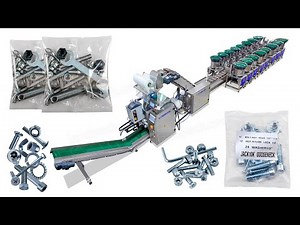 Automatic Hardware Screw Fastener Bolt Counting And Packaging Machine Nut Packing Packaging Machine