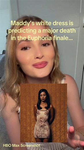 Euphoria Episode 7 genuinely felt like a warning for the Season 3 finale through the outfits… #maddyperez #euphoria #euphoriaoutfits #colorpsychology #fashionpsychology
