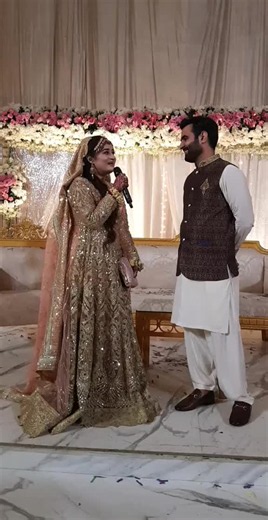 Bride Singing a Song for Groom — Emotional Wedding Performance