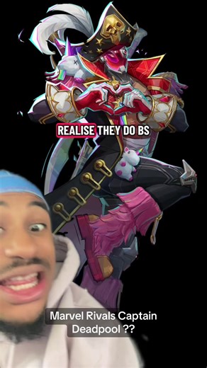 Marvel Rivals Captain Deadpool #marvel #marvelrivals #deadpool #fyp #foryoupage
