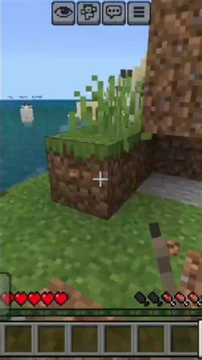 how to get goat horn? #minecraft #ماینکرافت #goat #horn #bedrock
