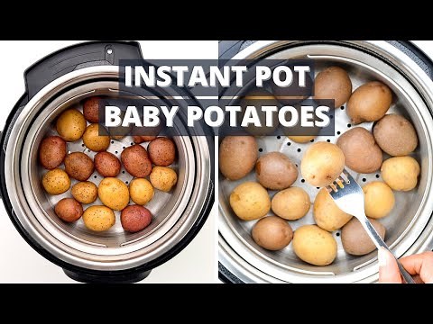 Instant Pot Baby Potatoes | How to Boil Baby Potatoes in Instant Pot