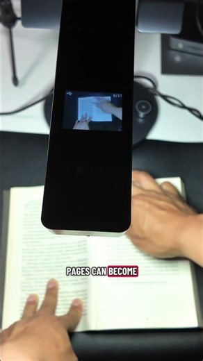 Scanning books with the CZUR Aura #czur #scanner #ad