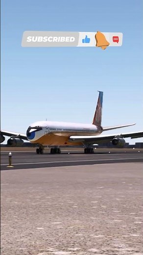 Boeing 707 Hard landing MSFS