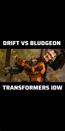 drift vs bludgeon #transformers parte 1 #autobots #decepticons #drift #bludgeon #idw #g1 #earth