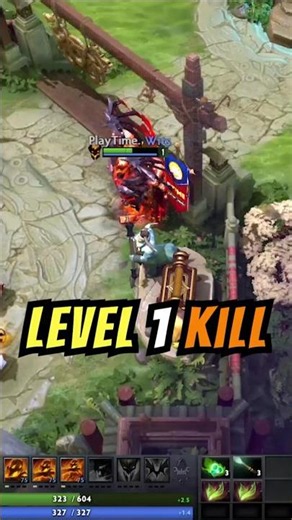 Playtime got an epic level 1 combo against Liquid - Dota Gameplay #dota #dota2 #дота #дота2