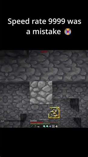 Speed rate 9999 was a mistake 😭🙏