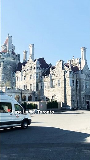 Visiting Iconic Casa Loma – Toronto’s Majestic Castle. Raw video