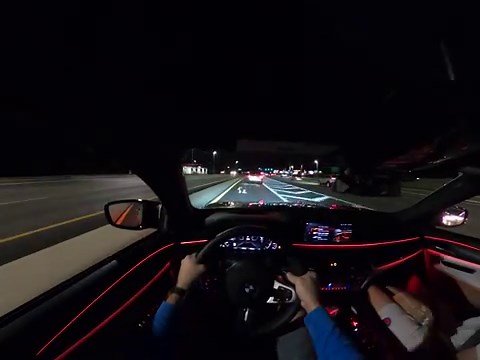 BMW M5 POV