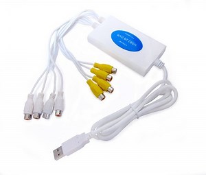 Capturadora Dvr Usb 2.0 4 Canales Video Y 2 Audio Graba - US$ 8