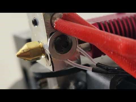 Creality Ender 3 series thermistor assembly screw fix, easy hack