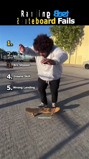 Ranking the WORST Skateboard Fails 🛹💀