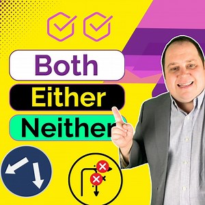 601K views · 17K reactions | Using both, either and neuter | English Lingo | Facebook