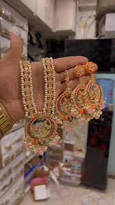 Elevate your style with stunning women’s jewelry Beautiful nortan mala earing Teka fine quality Price:4070 | Elaria Jewels | Facebook