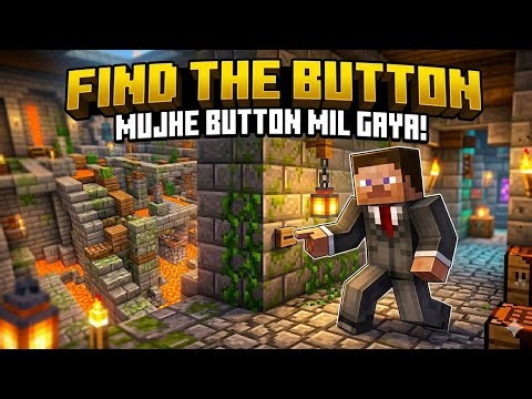 Find the secret button challenge | Minecraft